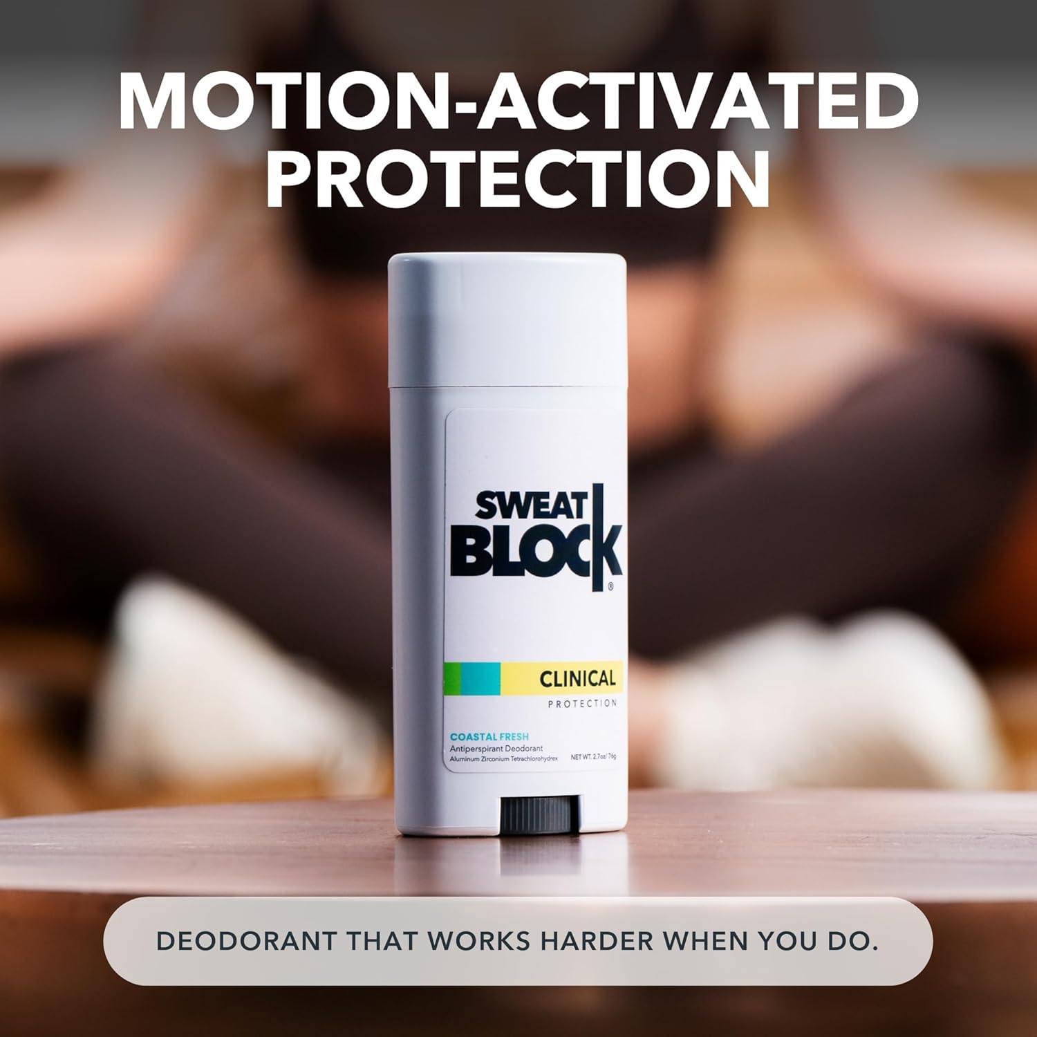 SweatBlock Clinical Strength Deodorant Antiperspirant for Men and Women Coastal Fresh Scent 48 Hour Protection Against Sweat and Odor Designed for High Heat and Stress Long-Lasting Freshness - Image 6