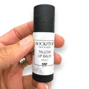 USA MADE Tallow Lip Balm Natural Chapstick - Nourishing Beef Tallow Lip Balm Lip Care Products - Beauty Gifts for Women - Mini Gifts - Promotes Recovery of Chapped Lips