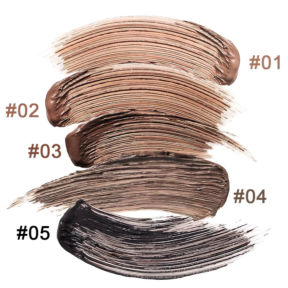 Kaely Longwear Tinted Waterproof Eyebrow Gel Mascara 01 Blonde Vegan 5ml - Image 4