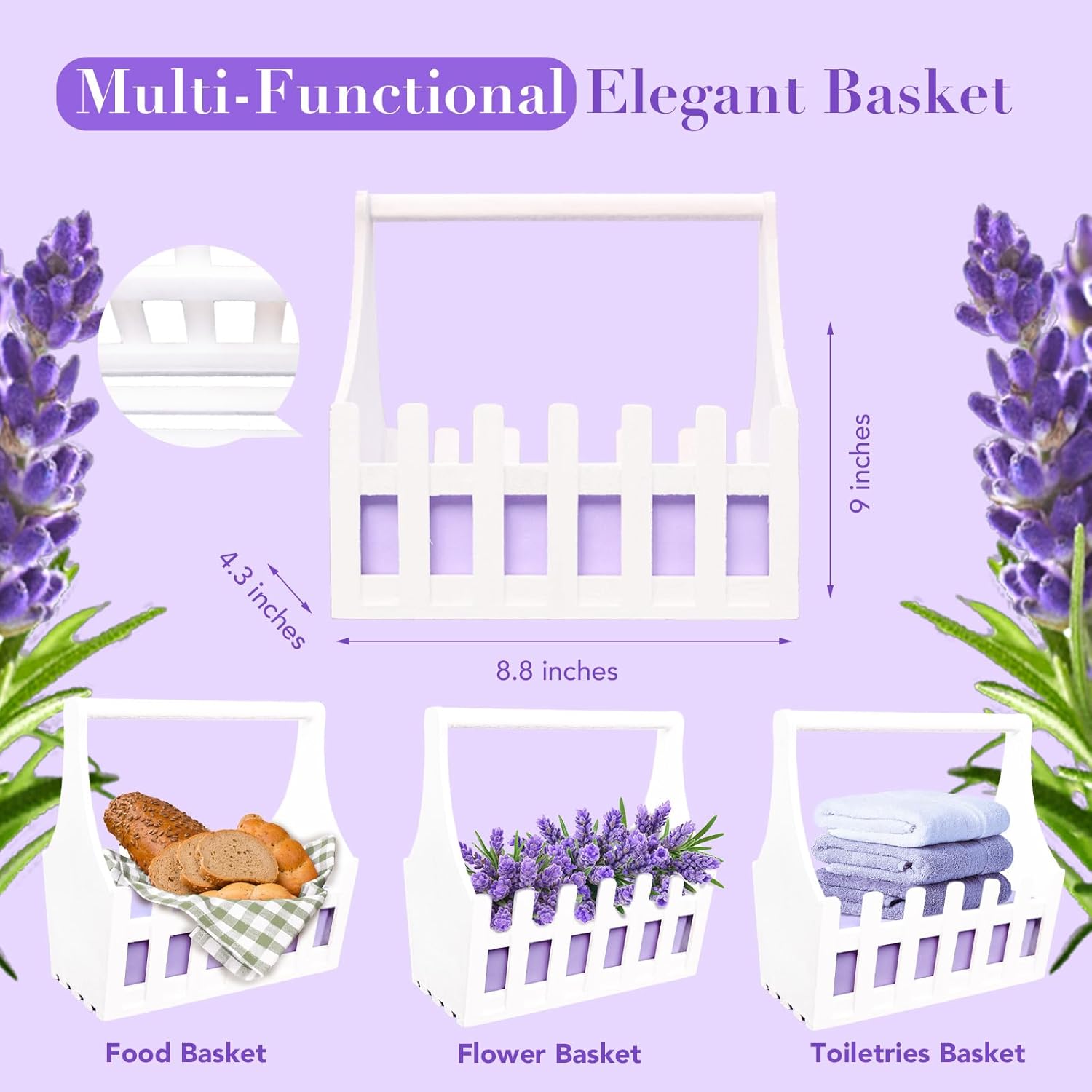 Luxury Lavender & Jasmine Spa Gift Set for Women - 7 Piece Body Care Collection - Image 5