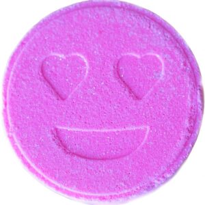 Love It Bath Bomb - Heart-Eyes Emoji