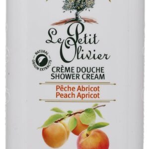 Shower Cream - Peach Apricot for Women | 8.4 oz Nourishing Body Wash for Soft, Smooth Skin
