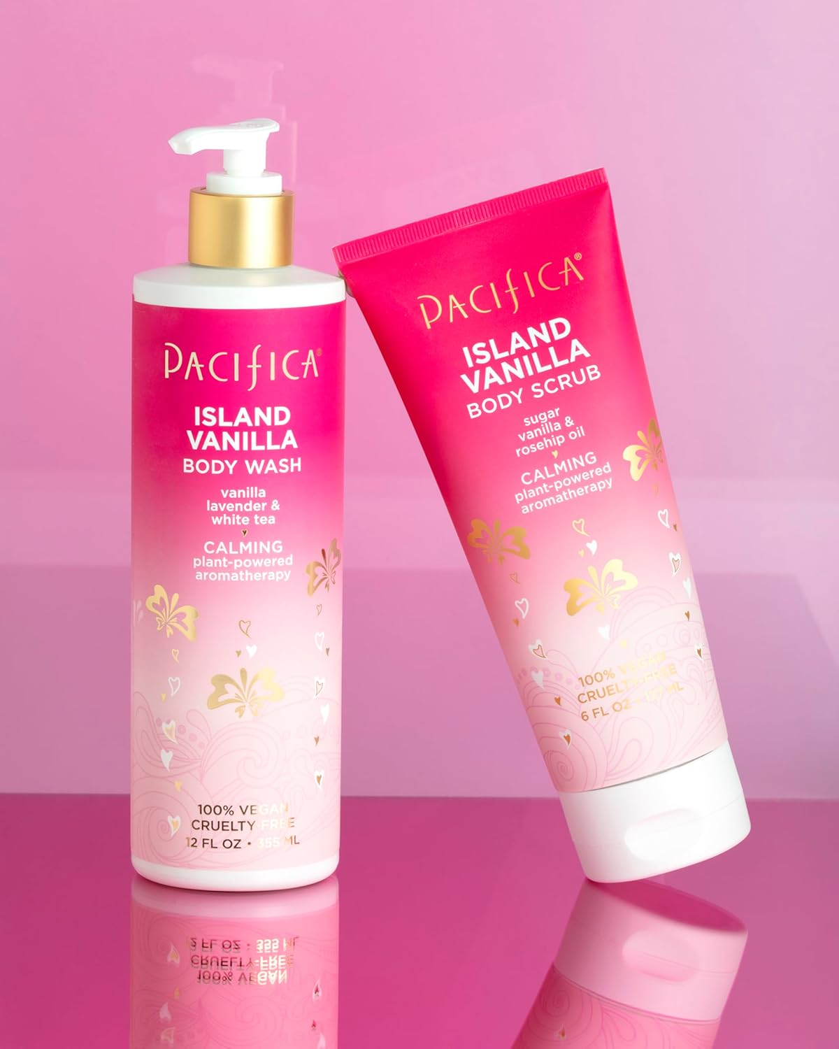 8 oz Pacifica Island Vanilla Vegan Body Lotion with Coconut Water and Vitamin E - Image 7