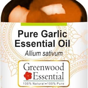Pure Garlic Essential Oil (Allium sativum Steam Distilled 30ml (1.01 oz)
