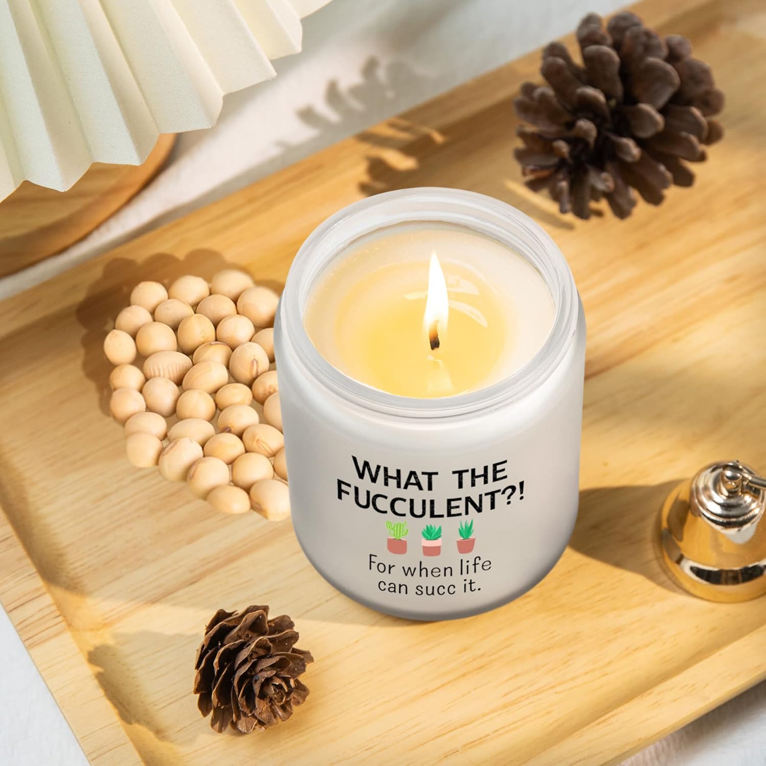 Aromatic Lavender Scented Candle Gift Set for Women and Men, Ideal for Birthdays and Holidays - Image 4