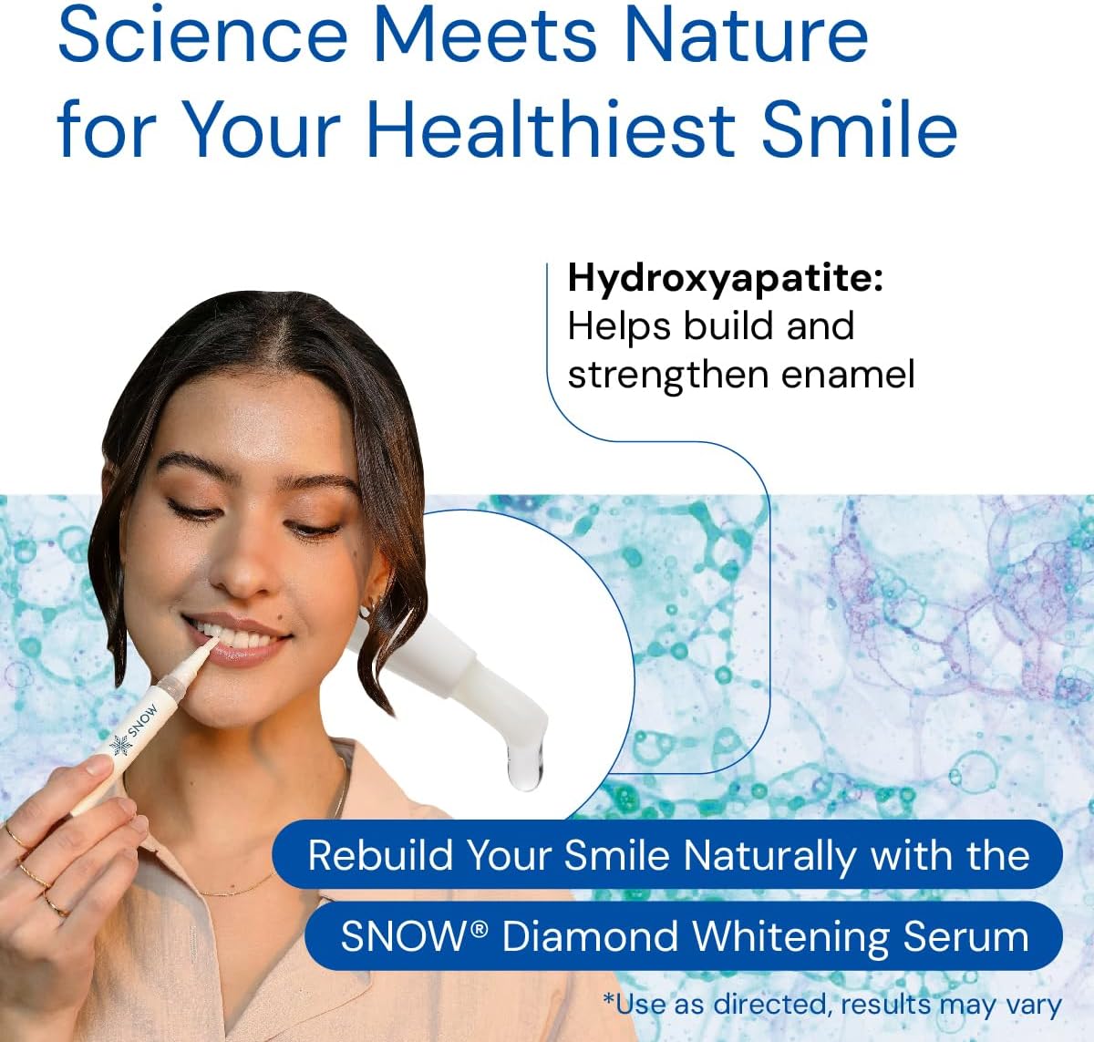 SNOW DiamondSeries Wand for Teeth Strengthening and Enamel Repair - 2 ml Travel Size - Image 5
