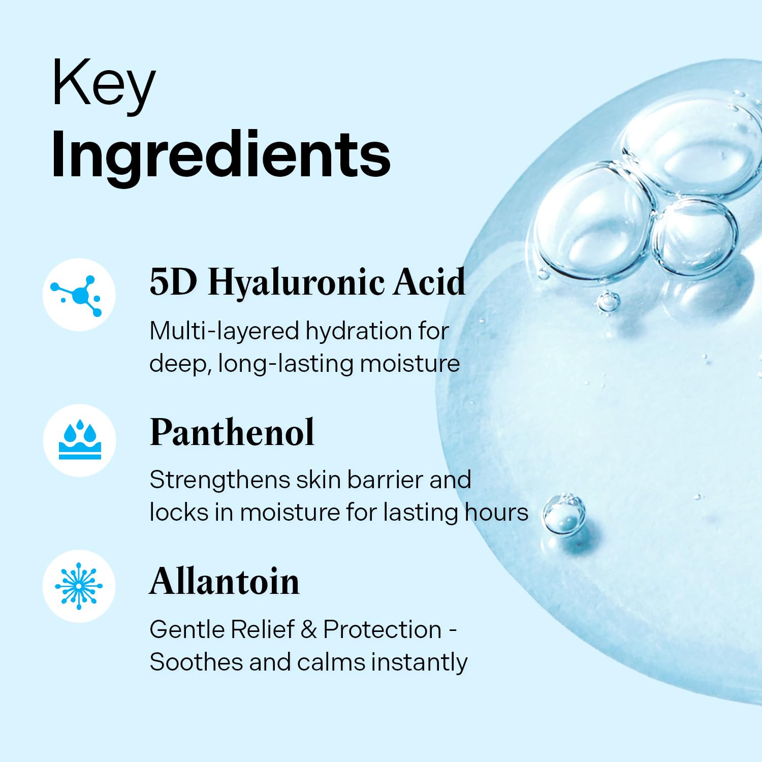Torriden DIVE IN Hyaluronic Acid Serum 50ml (1.69 fl.oz.) | Deep Hydration to Get Glow Skin | Hyaluronic Acid, Panthenol, Allantoin | Korean Facial Serum - Image 5