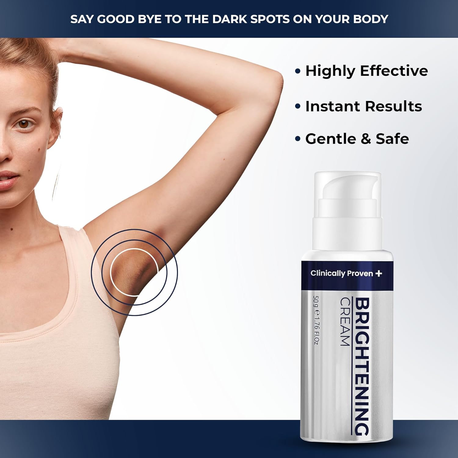 Intimate Area Cream - Inner Thigh, Armpits, Elbows, Knees, Bikini Areas & Lines | Made in Italy - Image 3