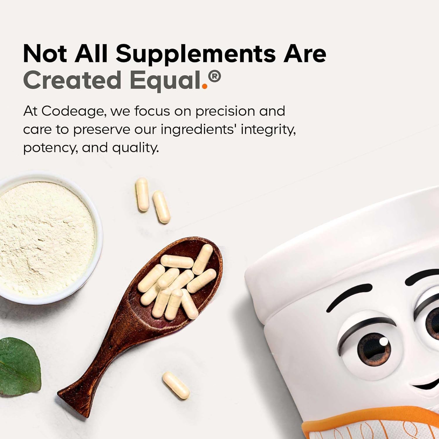 Codeage Multi Collagen for Women & Men Biotin 10000mcg Keratin, Protein Powder Vitamin C B6 D3, Hyaluronic Acid, Niacin - Hydrolyzed Collagen Coffee Creamer 5 Types - Unflavored - Non-GMO - 11.5oz - Image 8