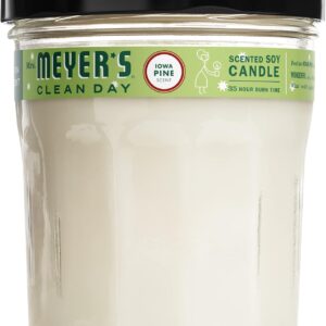Mrs. Meyer's Clean Day Soy Candle, Iowa Pine (7.2 Ounce (Pack of 1))