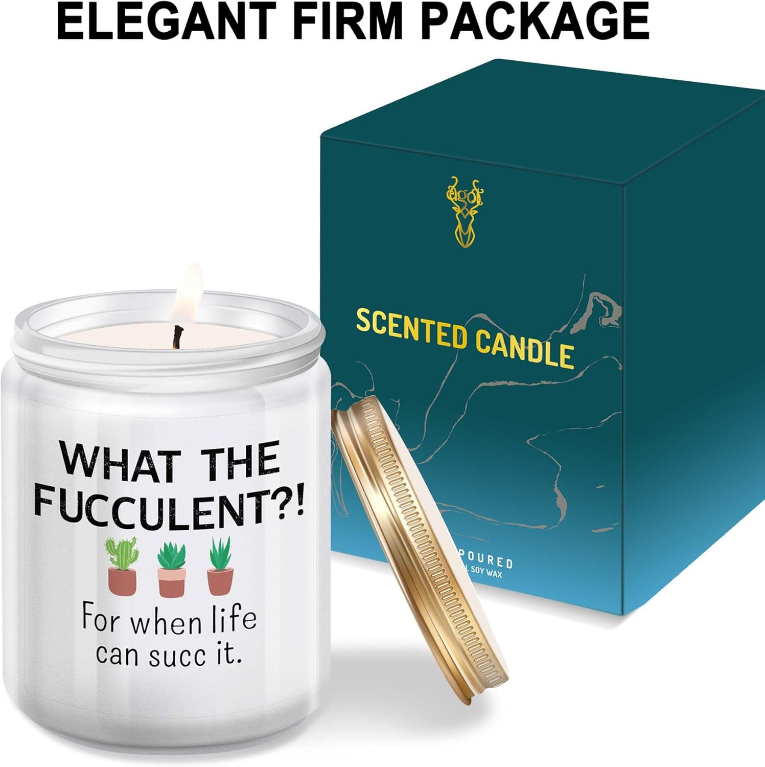 Aromatic Lavender Scented Candle Gift Set for Women and Men, Ideal for Birthdays and Holidays - Image 2