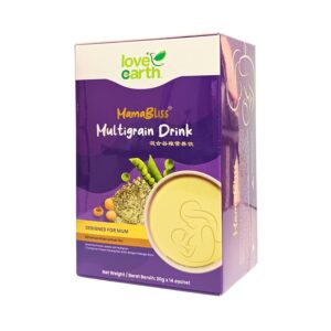 Mamabliss Multigrain Drink – 14 Sachets x 20g | Natural Lactation Support for Breastfeeding Moms | Nutrient-Rich Multigrain Formula | Plant-Based Ingredients | Boosts Energy & Supports |