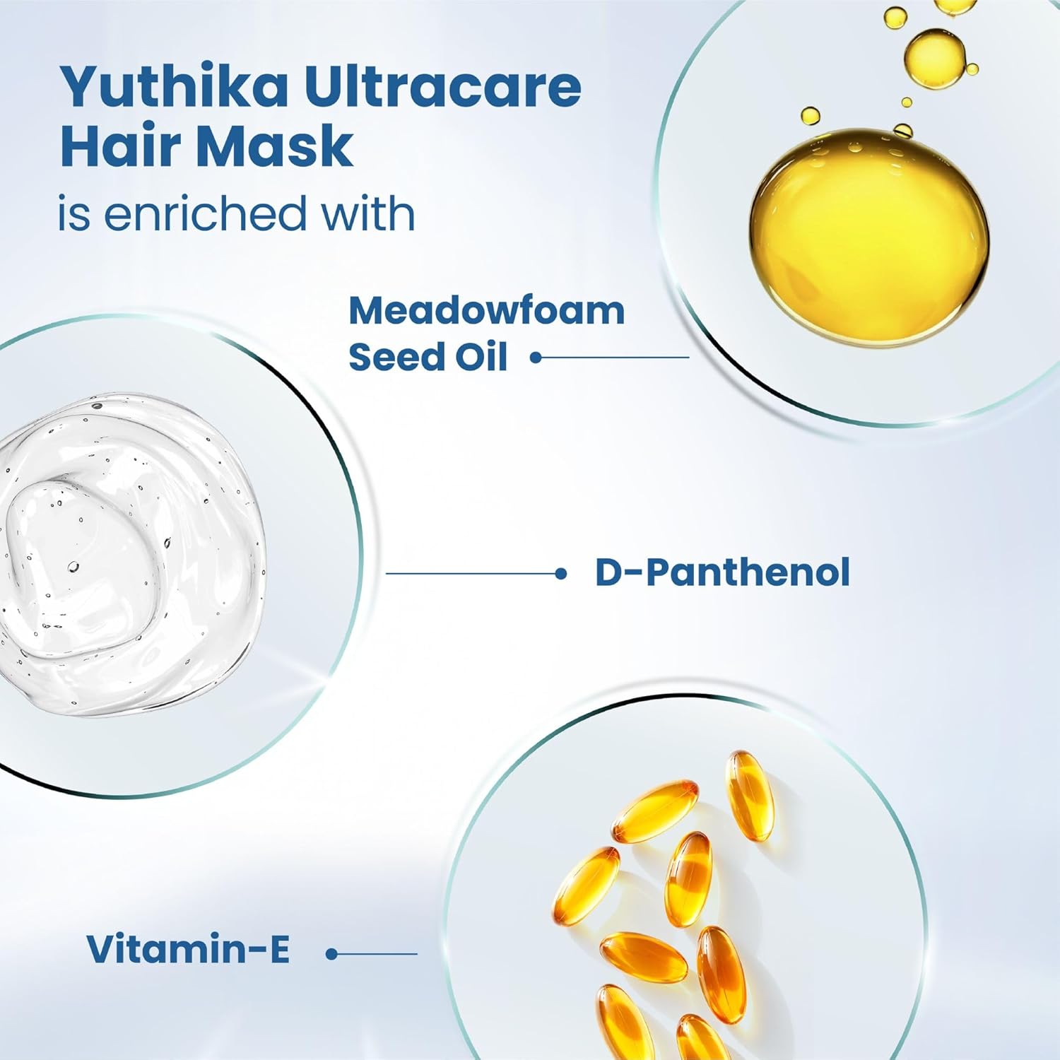 Yuthika UltraCare Damaged Curly Frizzy Hair Mask 16.9 Fl Oz 500ml - Image 6