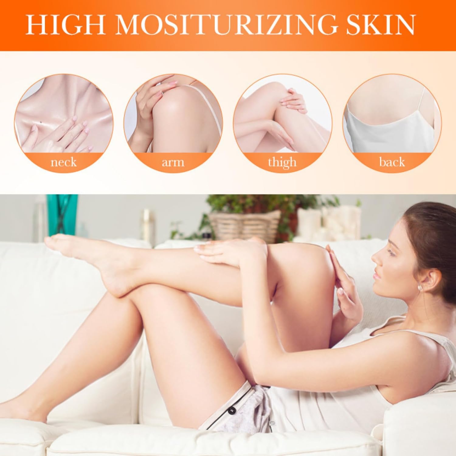 Turmeric Retinol 16 oz Moisturizing Body Lotion for Dry, Firming Skin - Image 3