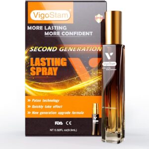 Second Generation Enhanced Desensitizing Delay Spray for Men - Boost Sensation,Extend Climax for Intimate Moments 9.5ML