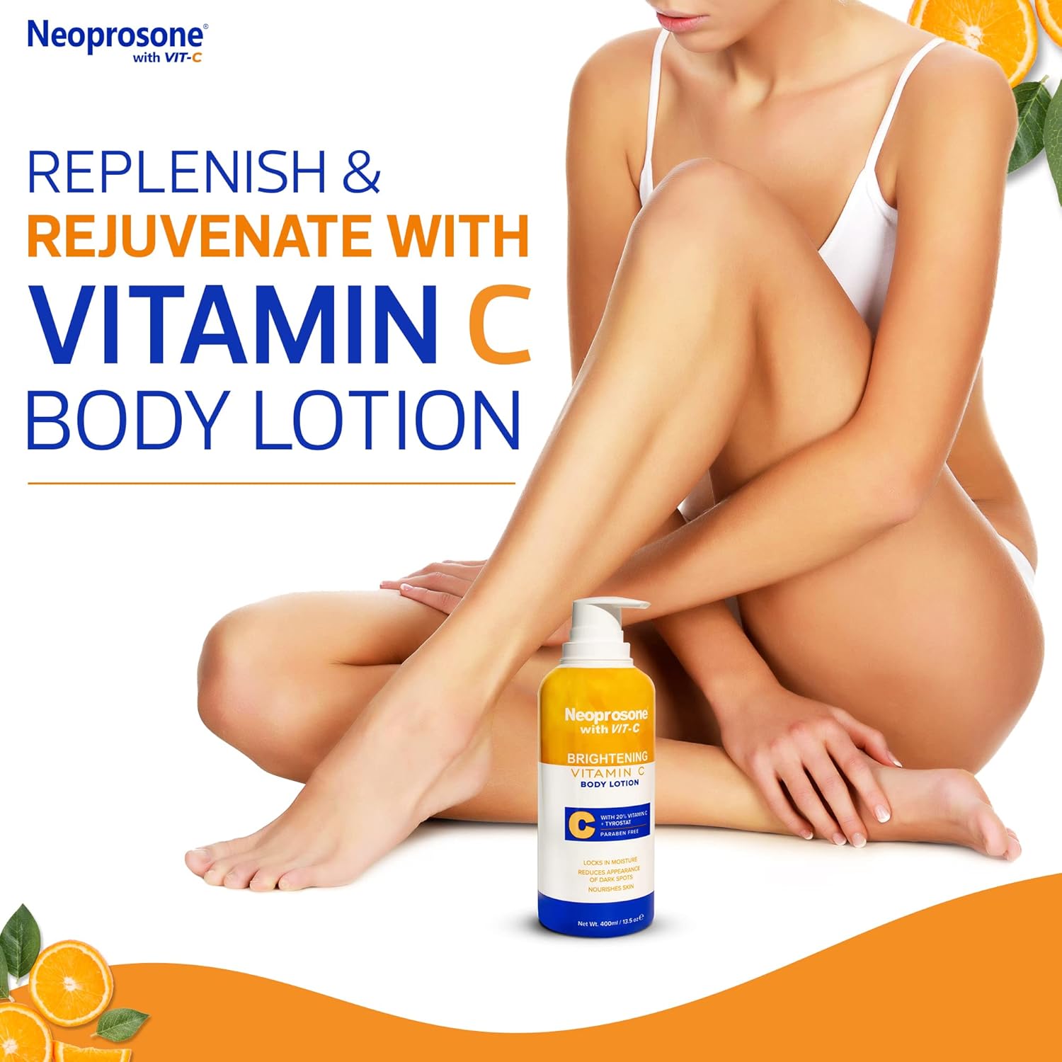 Neoprosone Brightening Body Lotion 13.5 Fl Oz 400ml for Dark Spots with Shea Butter and Vitamins New - Image 4