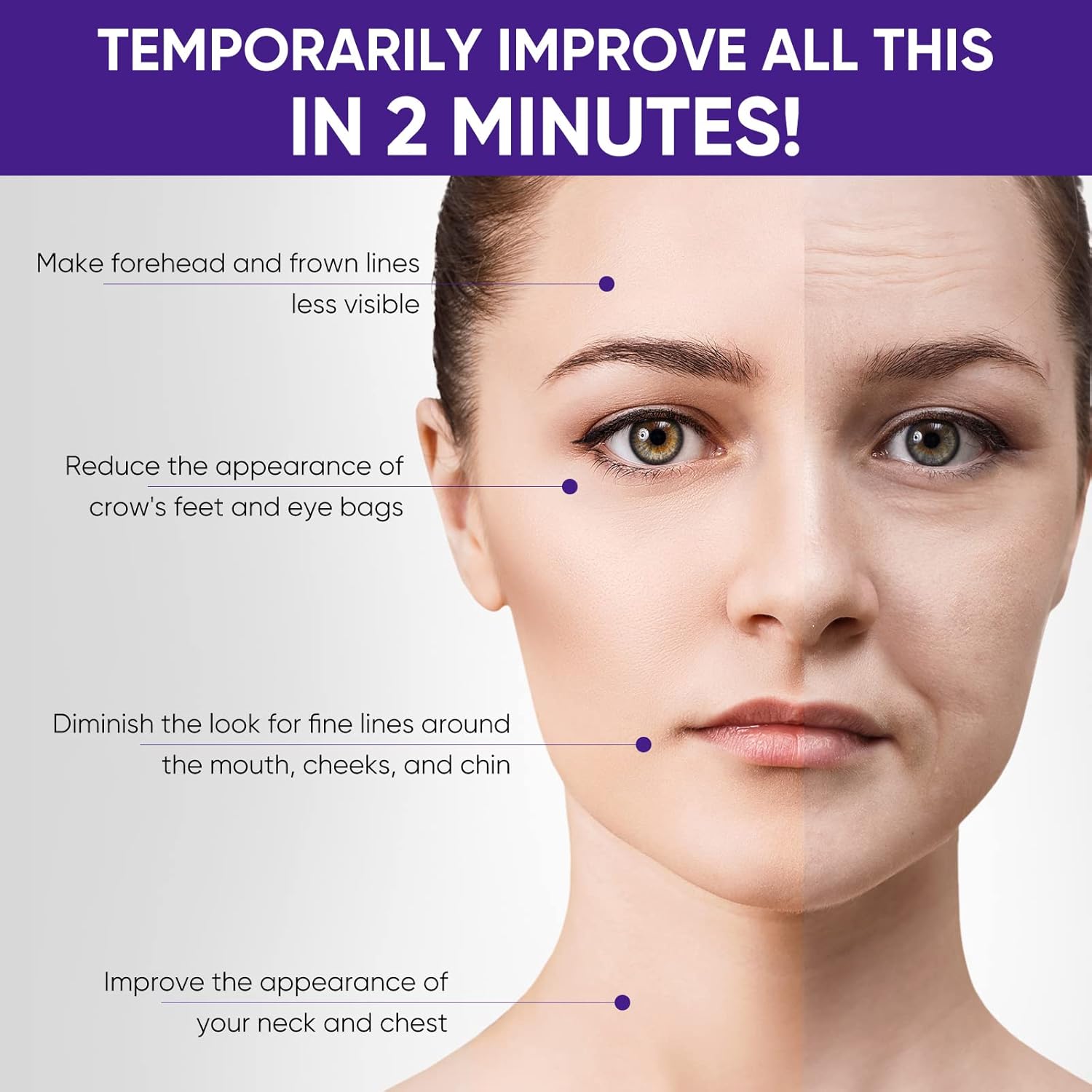 Instant Face Lift Serum 1 oz, Temporary Skin Tightening, Smooths Fine Lines Wrinkles - Image 5