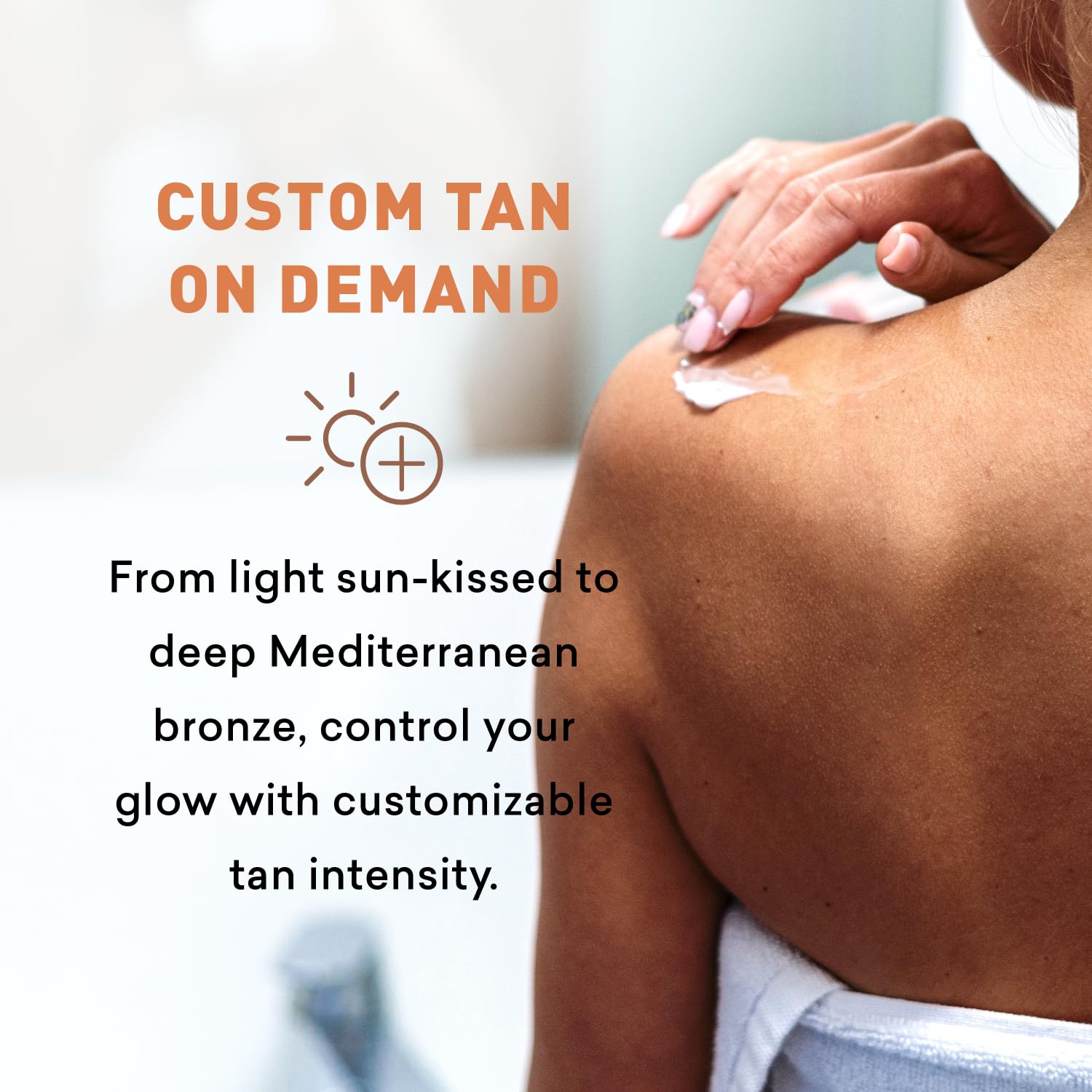 Sunless Tanning Lotion | Anti-Aging Self-Tanner | Body Tanning | Sun Kiss Glow Bronze Finish | Bronzer Lotion For All Skin Types | Just Nutritive | 8 Oz - Image 5