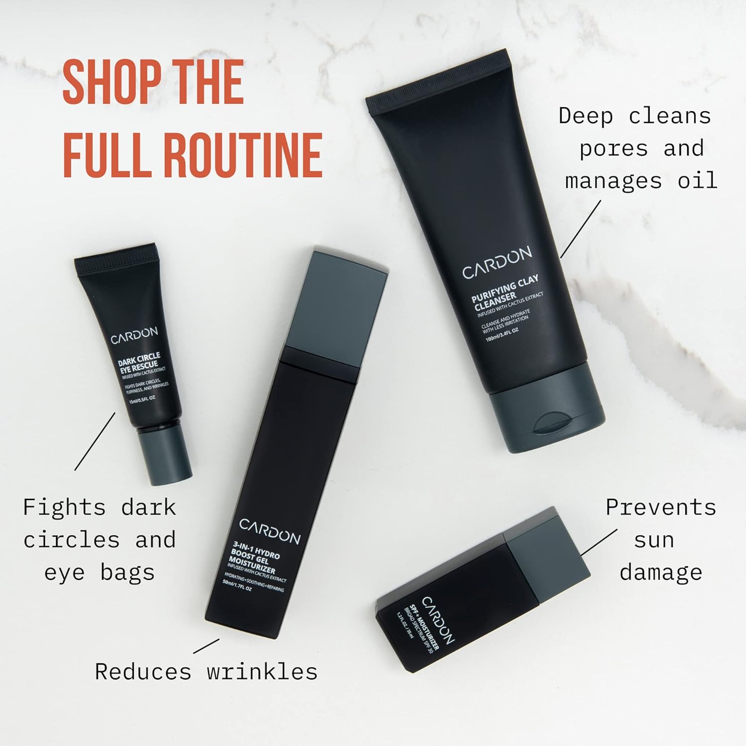 Cardon Dark Circle Rescue Under Eye Roller Stick 0.5 oz for Men & Women - Image 7