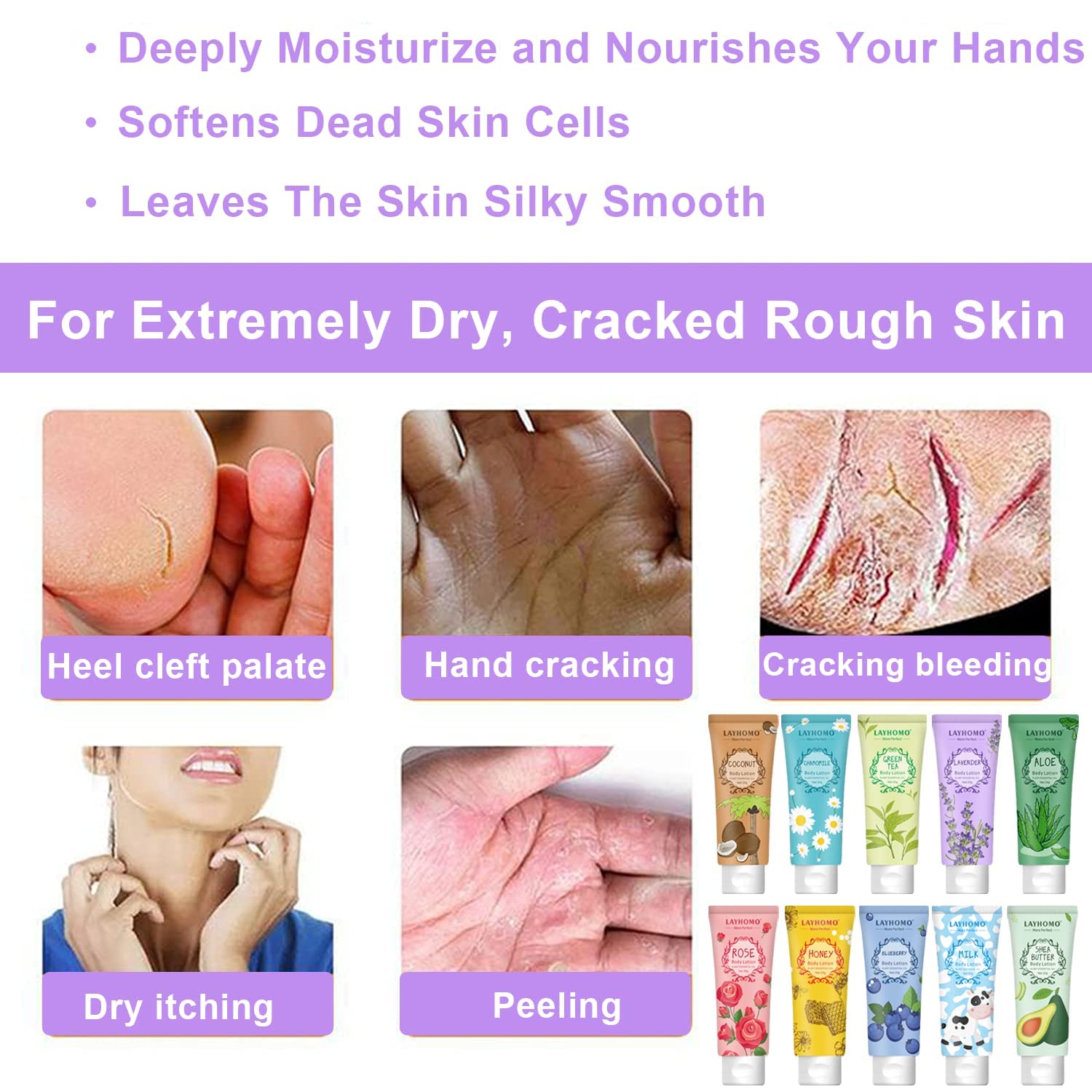 12-Pack Shea Butter & Aloe Travel Size Body Lotion Gift Set for Women - Image 7