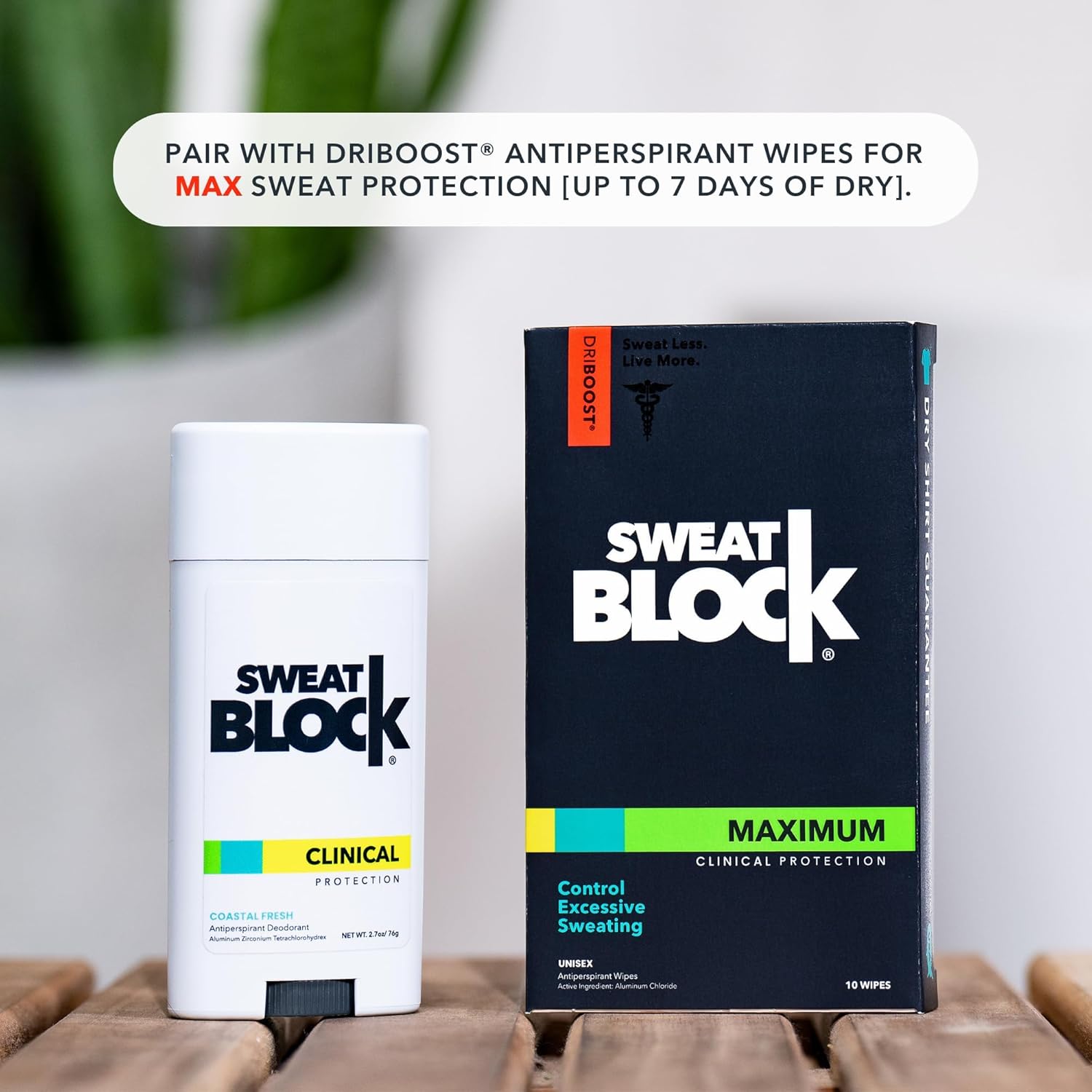 SweatBlock Clinical Strength Deodorant Antiperspirant for Men and Women Coastal Fresh Scent 48 Hour Protection Against Sweat and Odor Designed for High Heat and Stress Long-Lasting Freshness - Image 7