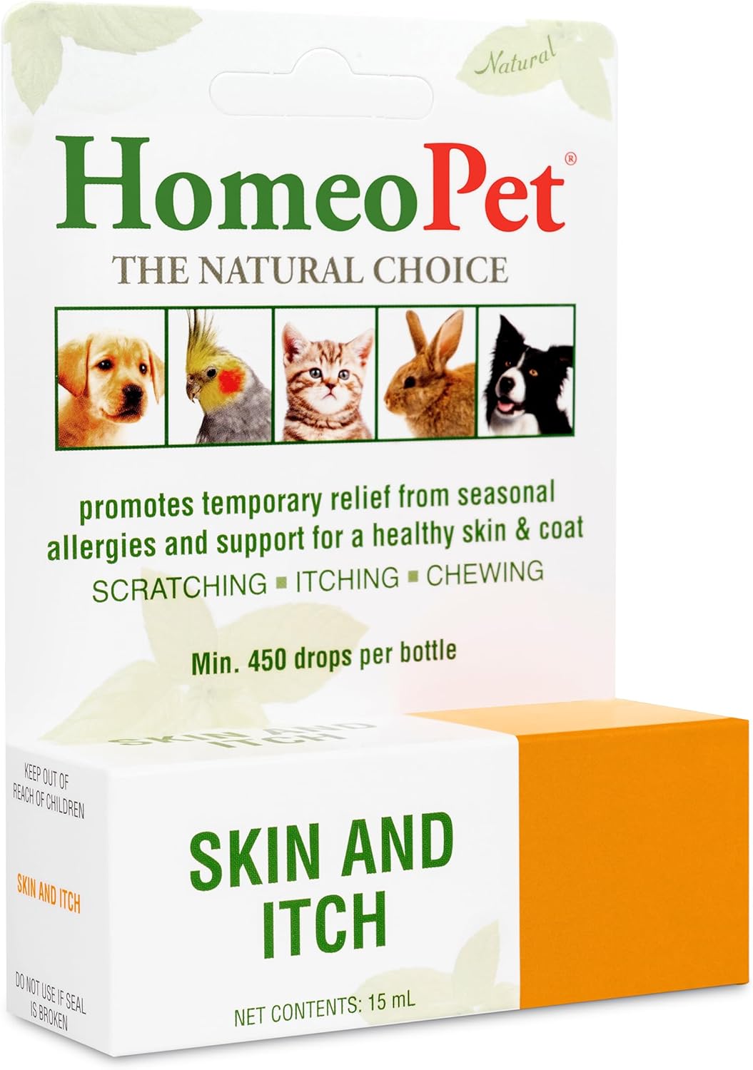 HomeoPet Skin and Itch Relief Natural Soothing Drops for Dogs and Cats, 15ml - Image 8