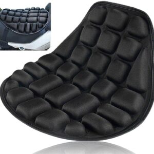 Motorcycle Seat Cushion for Ducati Senna, Comfortable Breathable Shock Absorption Motorcycle Seat Pad Soft Motorbike Seat Cushion for Long Rides