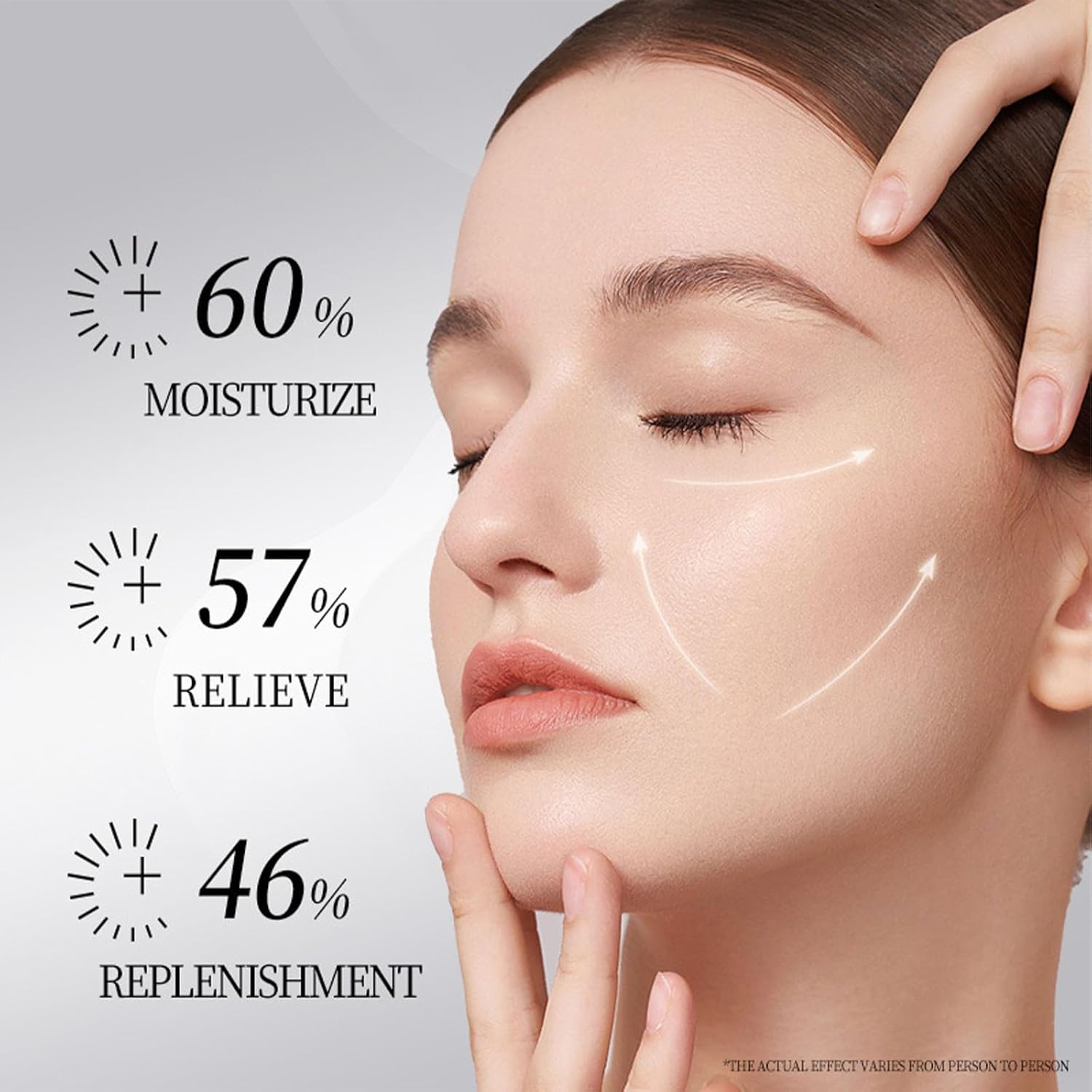 Hyaluronic Acid Moisturizer Face Cream, Long-lasting Hyaluronic Acid Intensive Cream For Dry & Sensitive Skin, Rich Hydrating Face Cream For Daily - Image 6