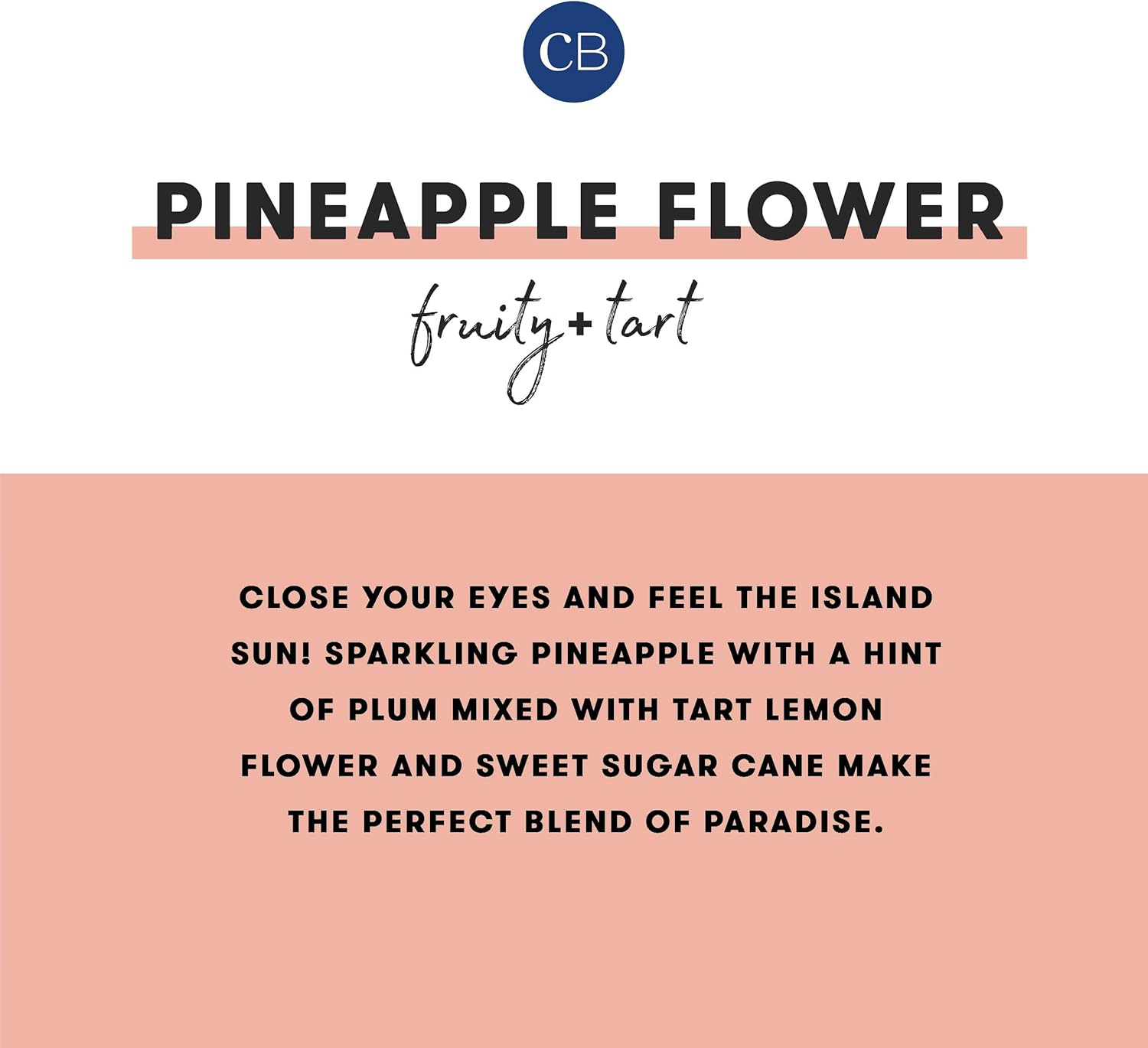 Capri Blue Pineapple Flower Scented Candle 10 oz Iridescent Jar for Home Decor - Image 3