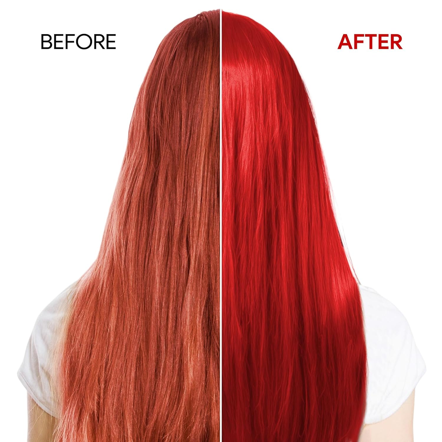 Color Depositing Conditioner 7 Fl Oz Red Semi-Permanent Hair Color for In-Shower Use - Image 3