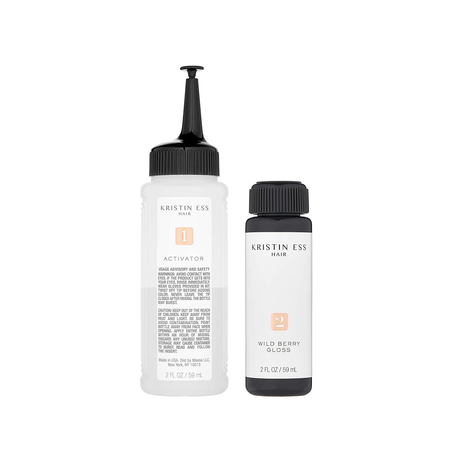 Kristin Ess Signature Wild Berry Brightening Hair Gloss Treatment 8 oz for All Hair Types - Image 6