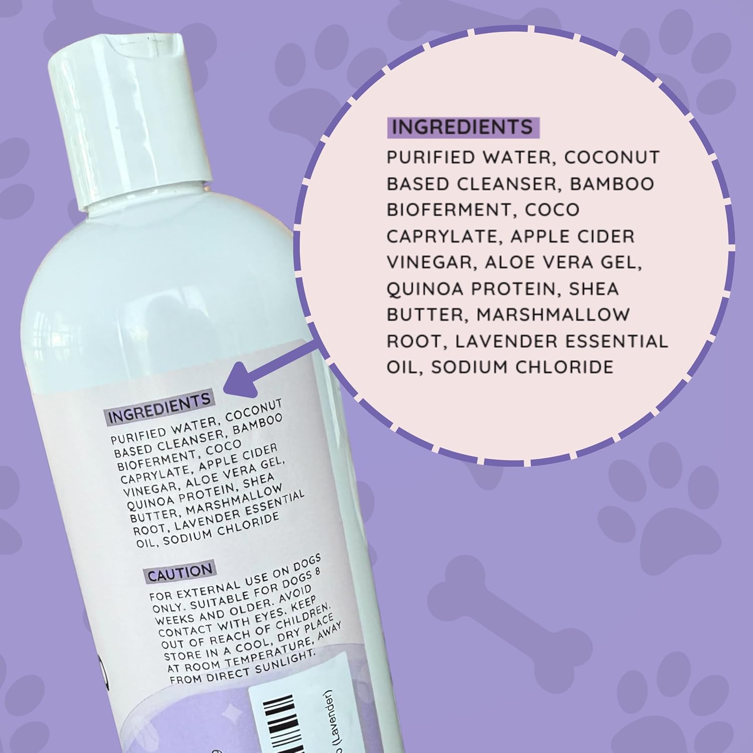 Dog Shampoo and Conditioner for Doodle | All Natural Dog Shampoo for Smelly Dogs | Sensitive Skin Pet Shampoo for Dogs| Goldendoodle, Doodles, Poodle, Puppy Shampoo and Conditioner - Image 6