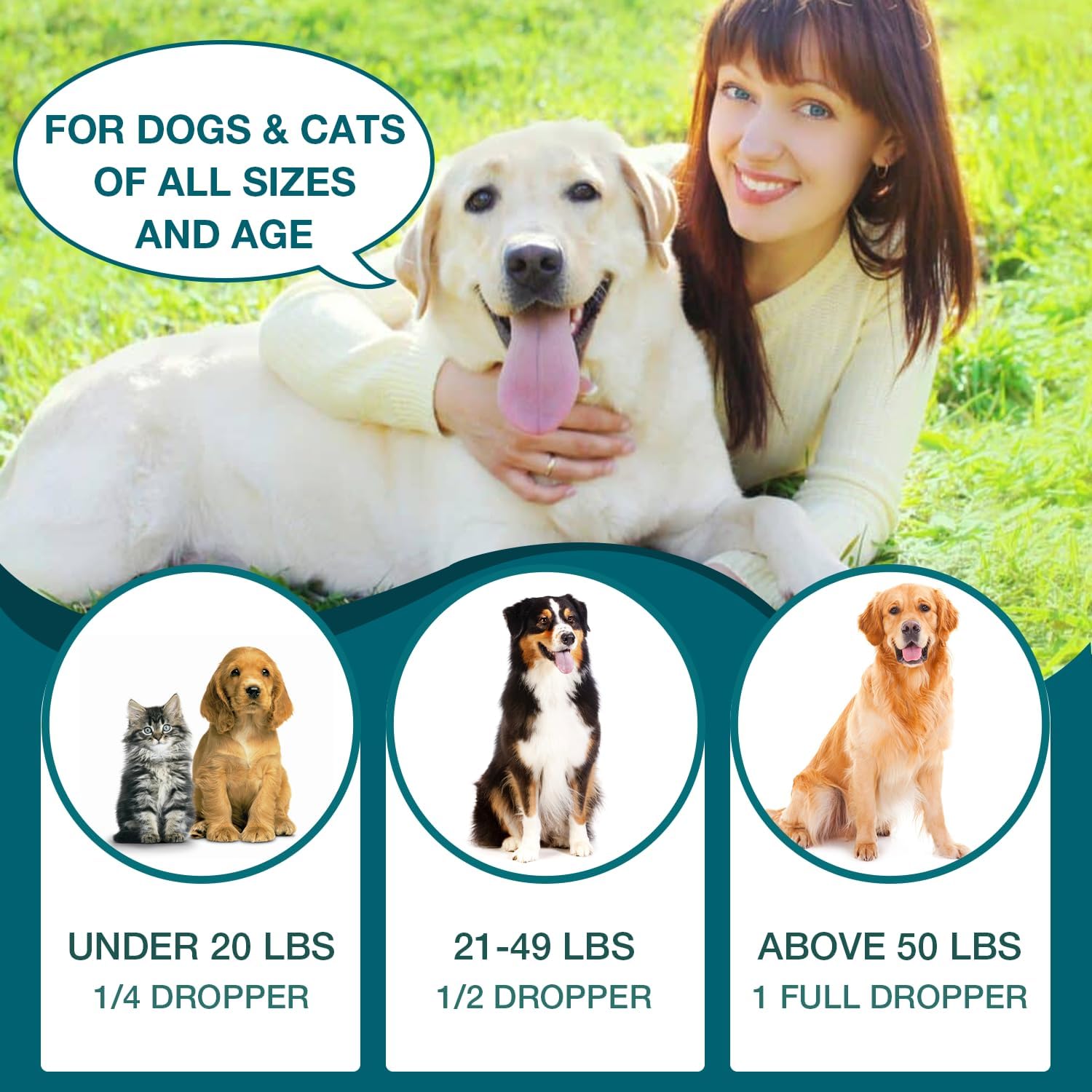 3 Pack Organic Pet Hemp Oil Natural Calming for Dog Cat Anxiety Pain Relief - Image 7