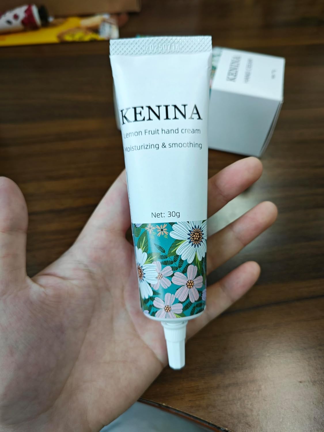 Hand Cream,Stocking Stuffers for Adults Women,Christmas Gifts for Women,Hand Cream for Dry Cracked Hands,Natural Ingredients Lightly Scented Portable Hand Cream