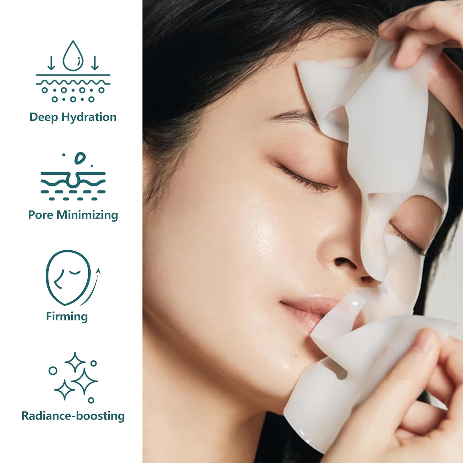 Original Deep Collagen Anti-Wrinkle Lifting Face Mask - Hydrating & Moisturizing Overnight Mask with Retinol, Niacinamide, Hyaluronic Acid - Skin Repair & Firmness - Fine Lines & Wrinkles Treatment - Image 7