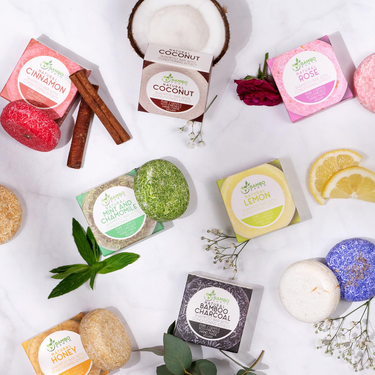 100g Organic Seaweed Solid Shampoo and Conditioner Bar with Plant-Based Oils Biodegradable Packaging - Image 7