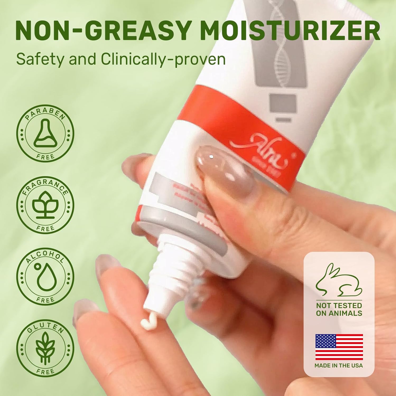 Alra Lotion for Extremely Dry Skin, Face, Hands & Body Cream Moisturizer with Aloe Vera Gel + Lanolin Oil + VE, Itch Relief, After Sun Lotion with Hydrate, Soothe, Cool Benefits, Fragrance free, 4 oz - Image 3