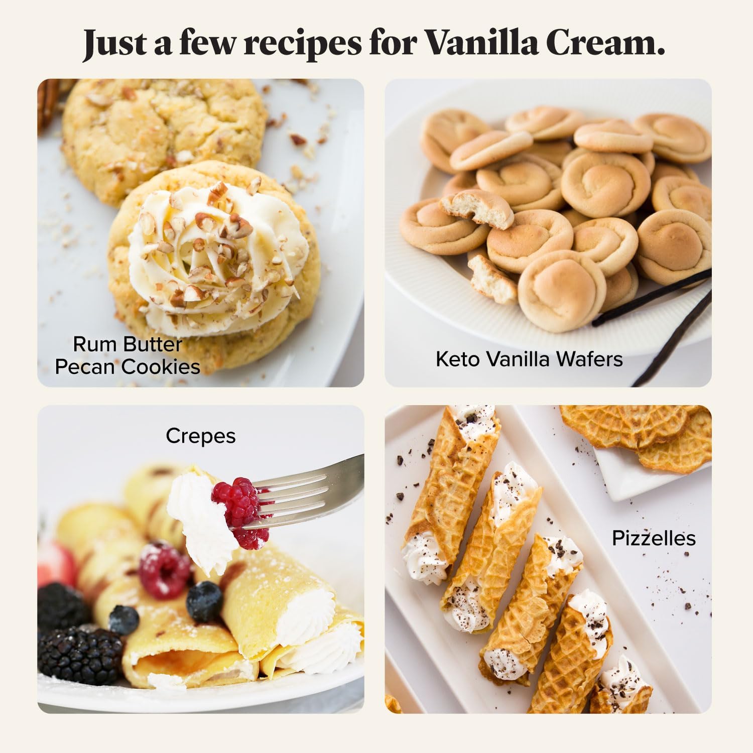 Keto Chow Vanilla Cream 16oz Nutritionally Complete Low Carb Dairy Free Meal Replacement Shake Powder - Image 6