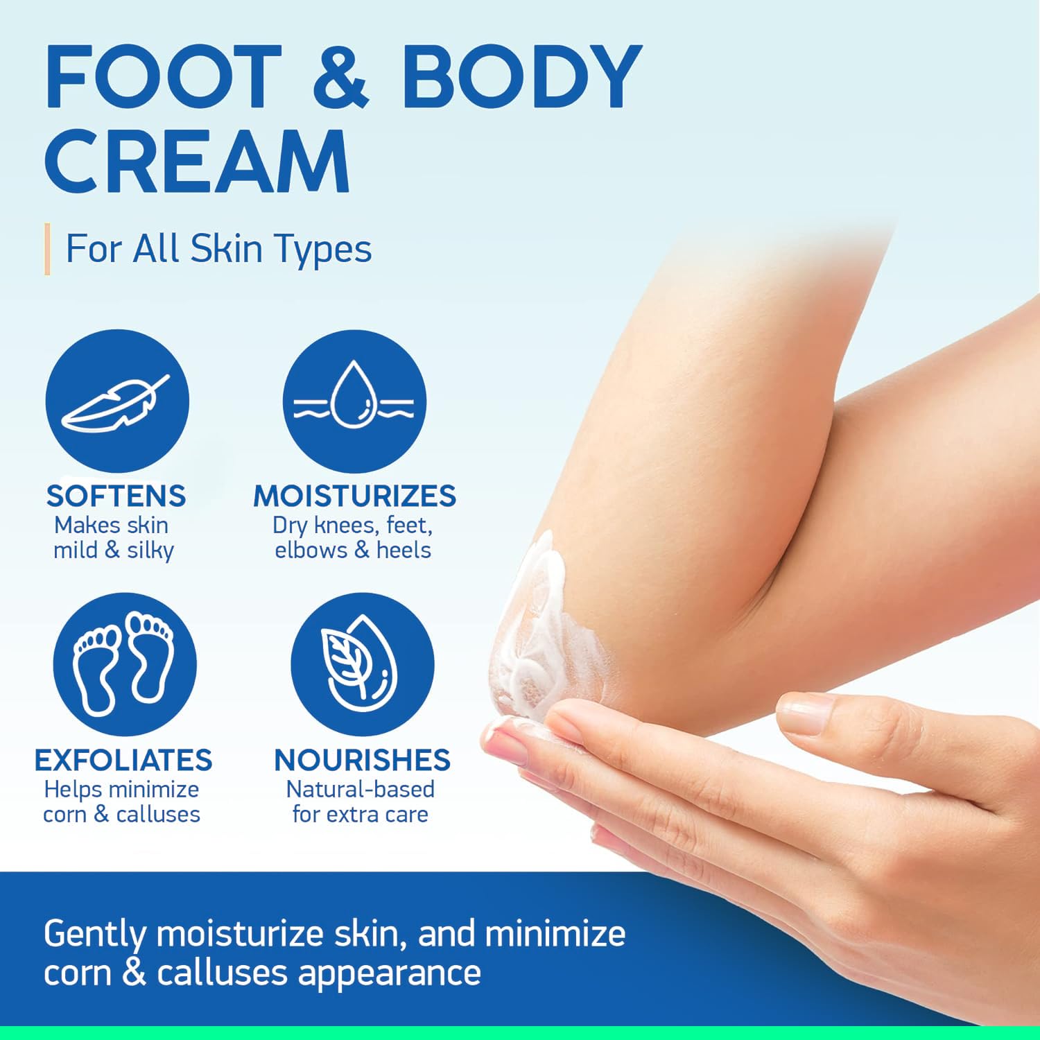 40% Urea Cream Contains Salicylic Acid and Is Suitable for Cracked Heels, Feet, Elbows, and Hands. Foot Cream Is Rich in Hyaluronic Acid, Tea Tree Oil, Etc- 113g/4.0oz - Image 4