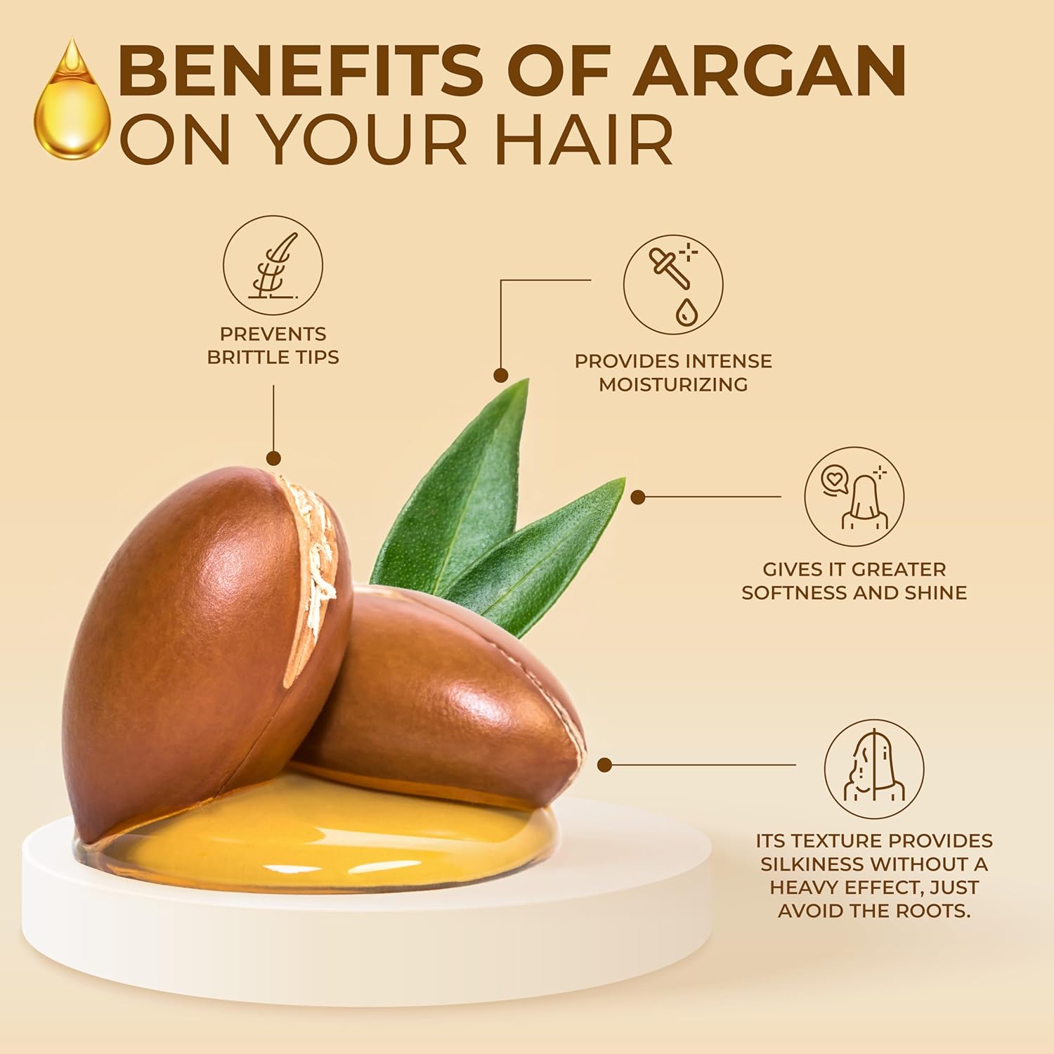 naissant Set Treatment Mask and Argan Oil. Color Care,Hair Intensifier and Damage Repair. Without Salt and Parabens for Blonde Hair (Perla Beige) - Image 7