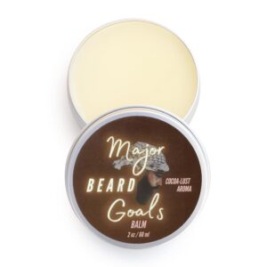 Beard Balm – Deep Conditioning & Softening Balm – Tames, Styles & Nourishes – Hydrates & Thickens Facial Hair Growth – Formula with Natural Oils & Butters – Healthy Growth – 2oz