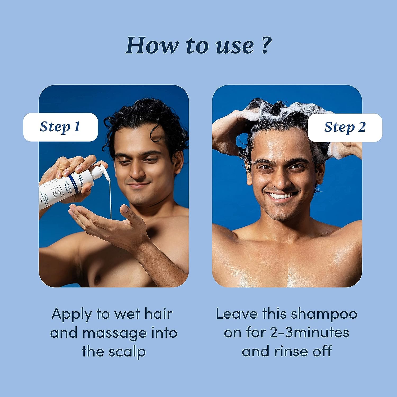 Anti Hair Fall Shampoo For Men With DHT Blockers | Caffeine, Biotin, Argan Oil & Saw Palmetto | Dermatologically Formulated & No Side Effects | Paraben & Sulphate Free | 200 ml - Image 4