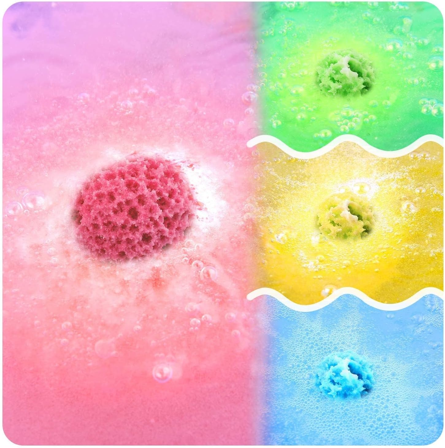 Bath Bombs for Women, 12 PCS Bath Bombs for Girls Kids Toddlers Adults, Shea & Coco Butter Dry Skin Moisturize, Bath Bomb Kit for Birthday Halloween Christmas - Image 6