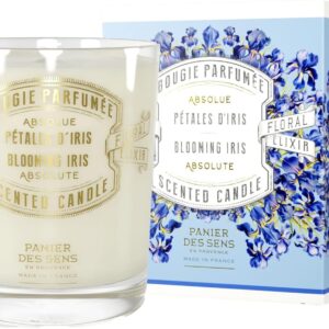 Panier des Sens – Iris Candle – Long Lasting Scented Candles for Home – Gift – 100% Natural Cotton Wick – Decorative Candles Home Gifts - 6.3 oz