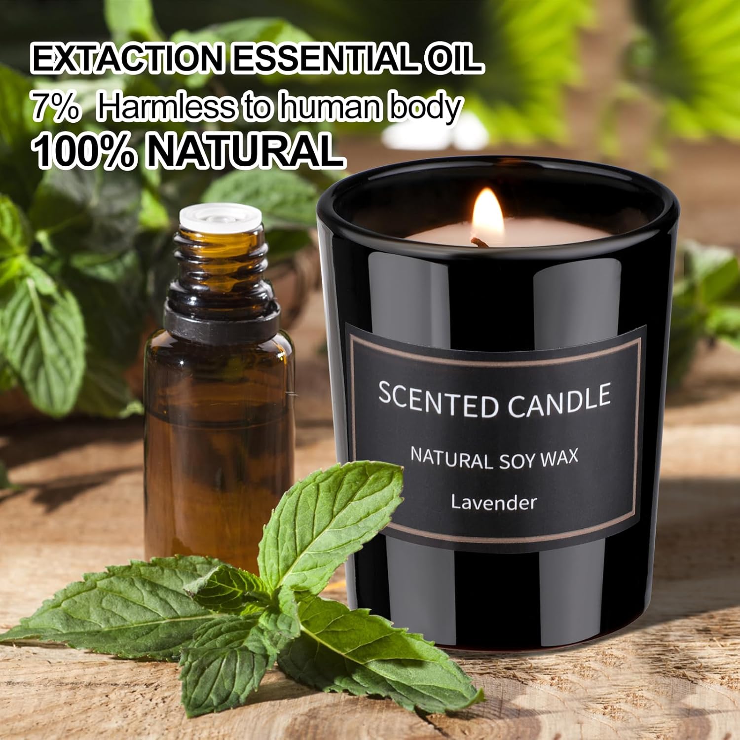 8 Pack Scented Candles for Home, Scented Candles Gifts Set for Men, Smoke-Free Strong Fragrance Long Lasting, Aromatherapy Candles for Women Men, Father's Day Gifts - Image 7