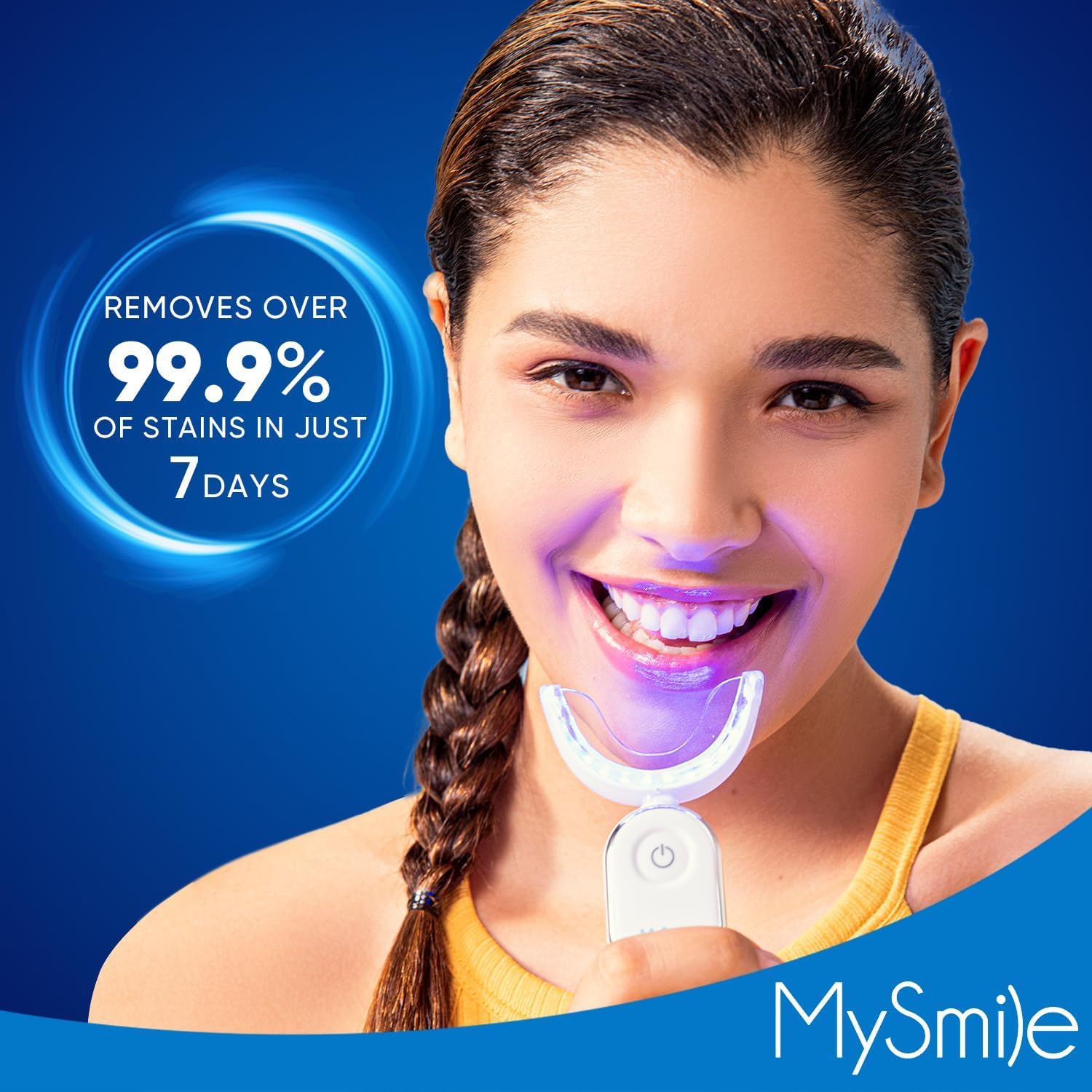MySmile Advanced Teeth Whitening Kit with LED Accelerator, 10-Minute Daily Treatment - Image 7