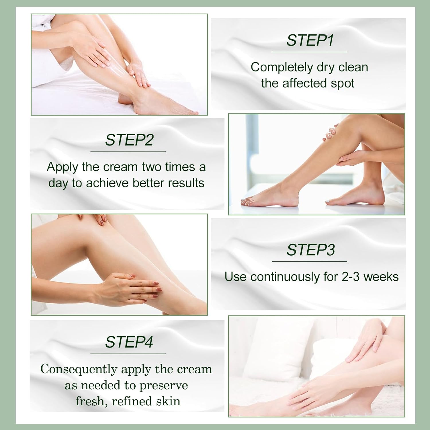 Urea Cream 60 Percent For Feet Maximum Strength Plus Salicylic Acid 2%, Tea Tree Foot Lotion For Dry Feetcracked Heels Treatment Athletes Foot Cream Intensive Repair Foot Moisturizer Care 5.29oz - Image 3