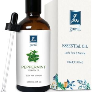 Peppermint Oil for Diffuser, Hair, Spray, Soap, Body Wash, 100% Pure Peppermint Essential Oil - 100ml