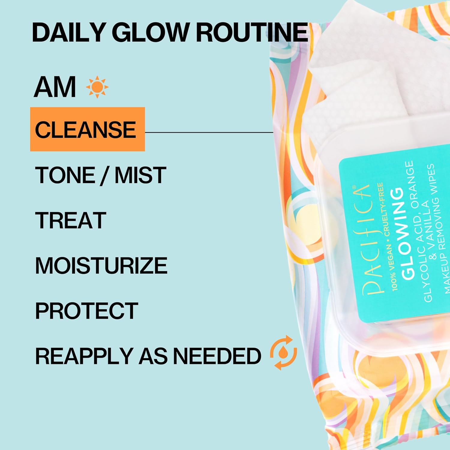 Pacifica Organic Makeup Remover Face Wipes 30 Count - Cleansing & Exfoliating Towelettes - Image 11