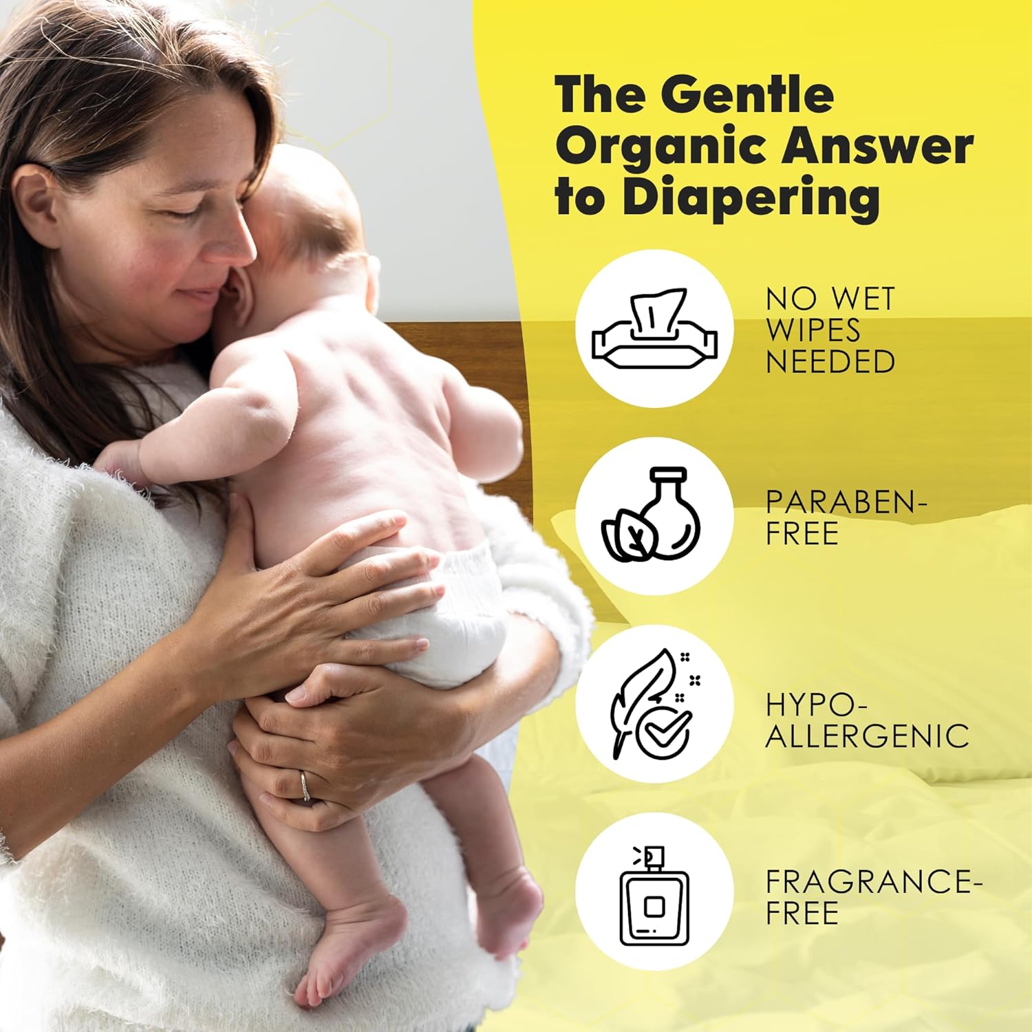 La Petite Creme Organic Diaper Balm 1 oz - Healing Nourishing Baby Lotion - Image 7